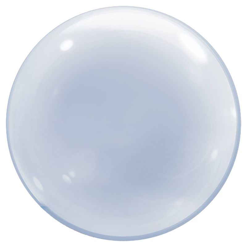 Party Camel - Bubble Balloons - 20-Inch - Clear