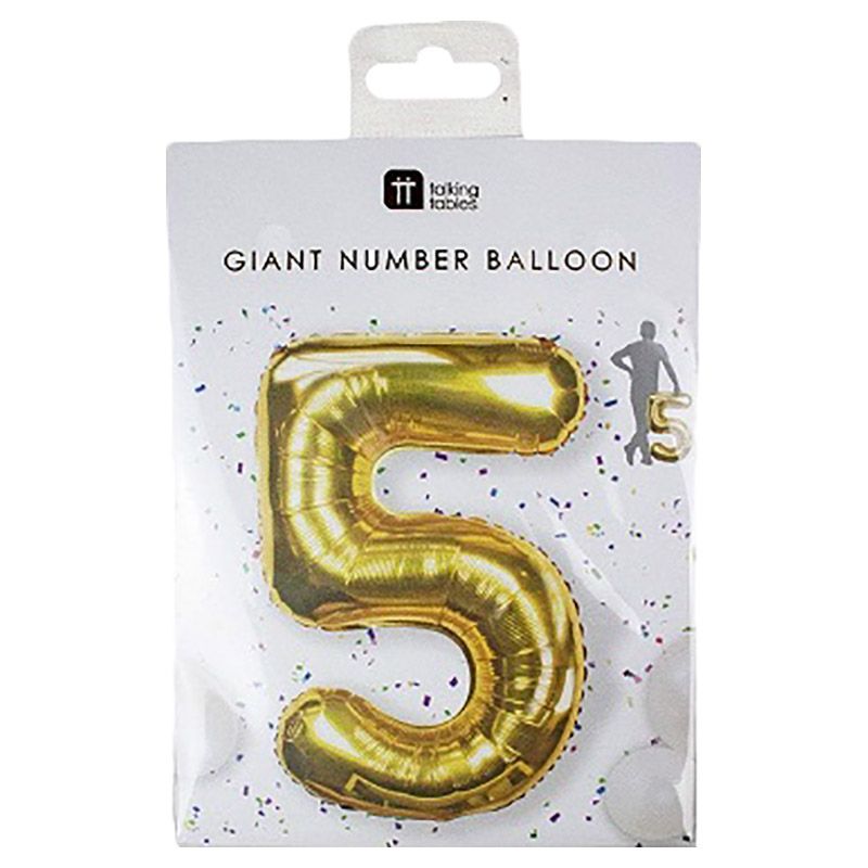 Talking Tables - We Heart Birthdays Foil 5 Balloon