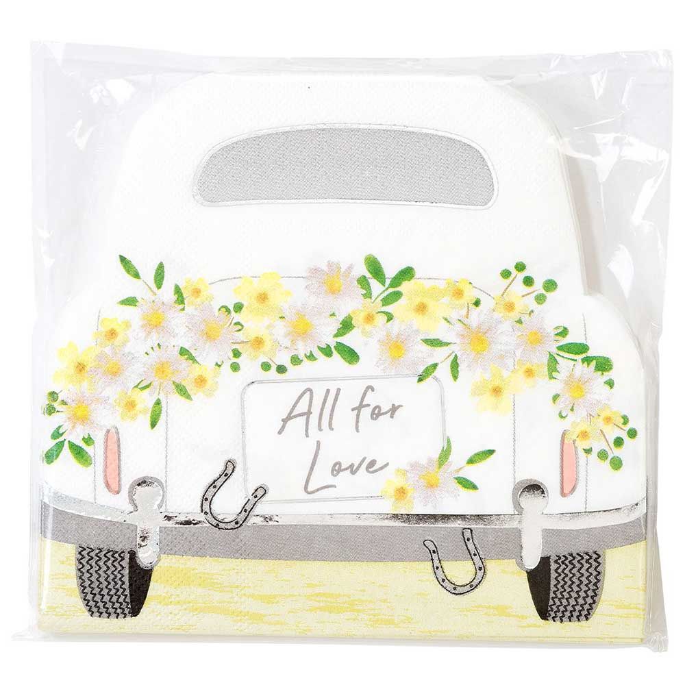 Talking Tables - Boho Bride Car Shaped Napkins