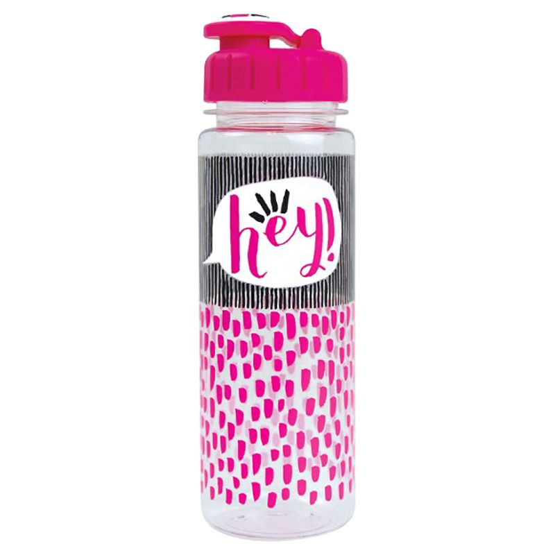 Rachel Ellen Designs - Text Water Bottle - Pink