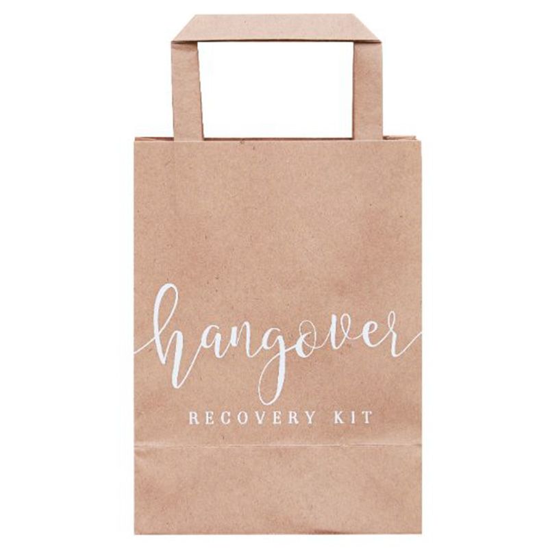 Ginger Ray - Kraft Hangover Recovery Kit Bags