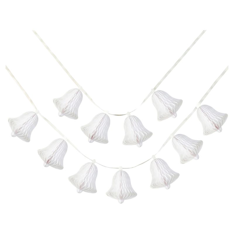 Talking Tables - White Bell Honeycomb Garland