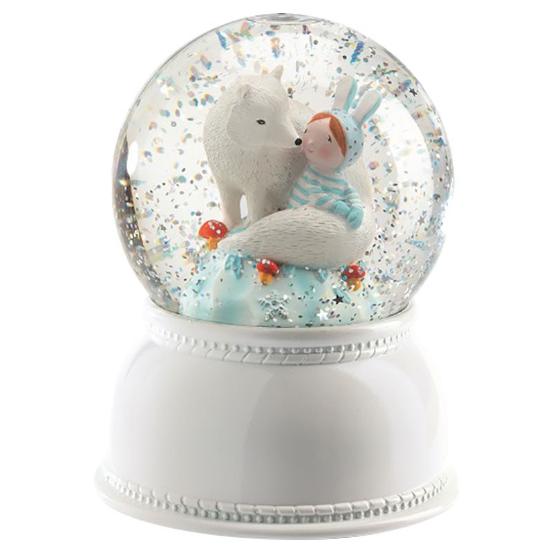 Djeco - Snow Ball Night Lights Lila & Pupi