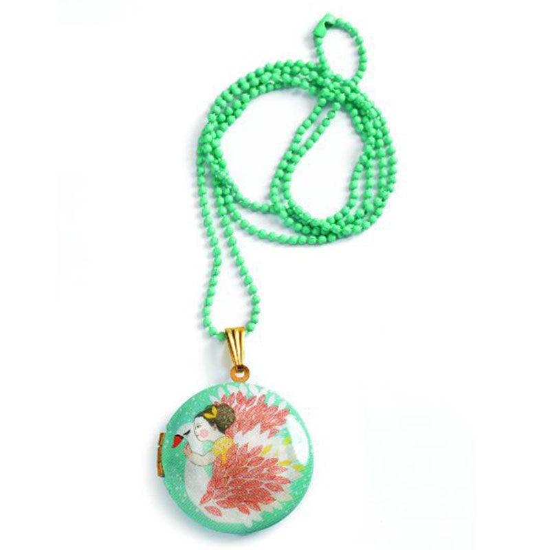 DJECO - Swan Locket Necklace