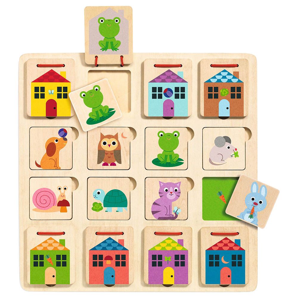 Djeco - Wooden Puzzles Cabanimo