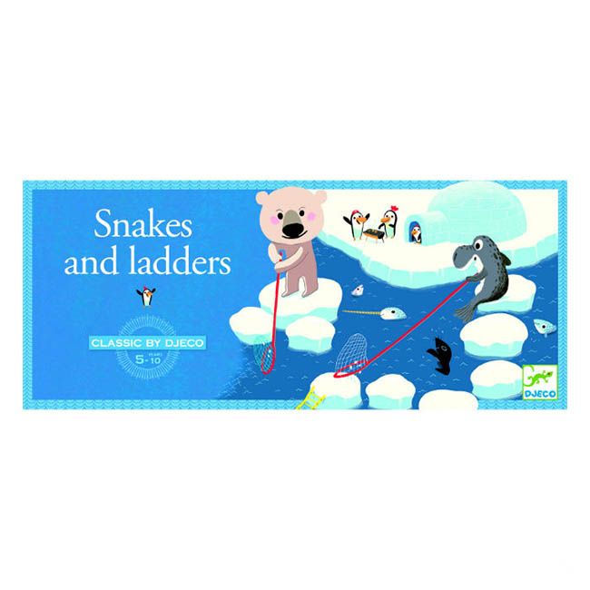 Djeco - Snakes & Ladders Board Game