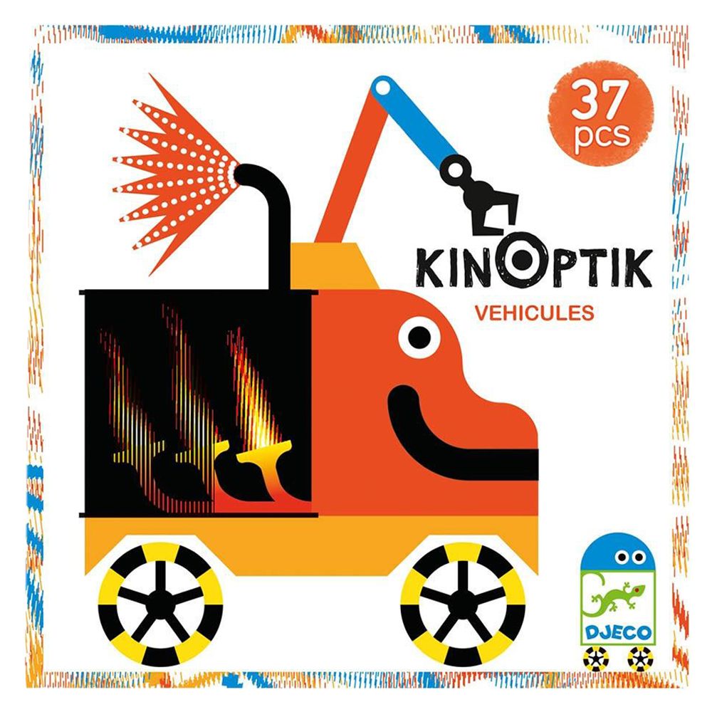 DJECO - Kinoptik Vehicles 37pcs