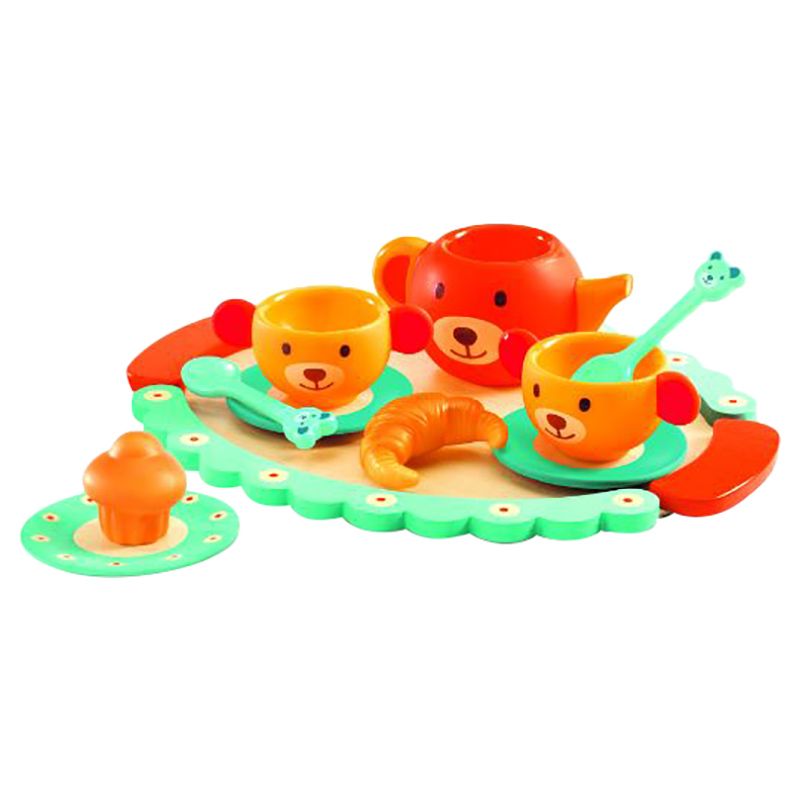 Djeco - Teddy's Tea Party Set