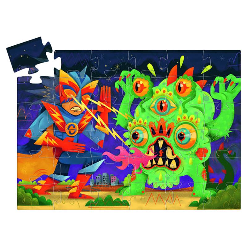 Djeco - Silhouette Puzzles Laser Boy