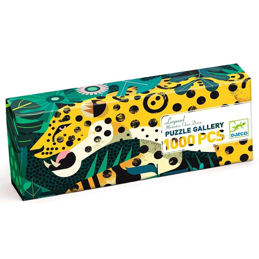 DJECO - Leopard Gallery Puzzle - 1000Pcs