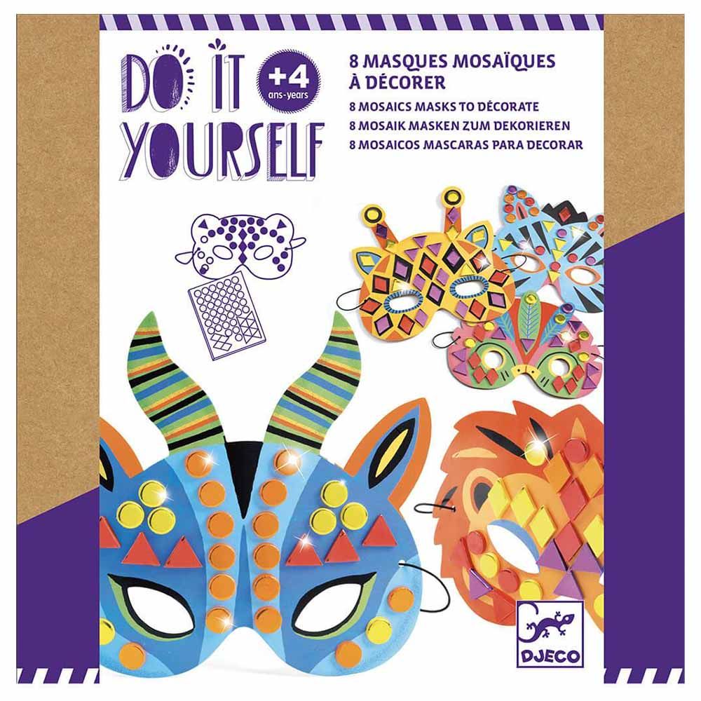 Djeco - Do It Yourself - Jungle Animals Masks