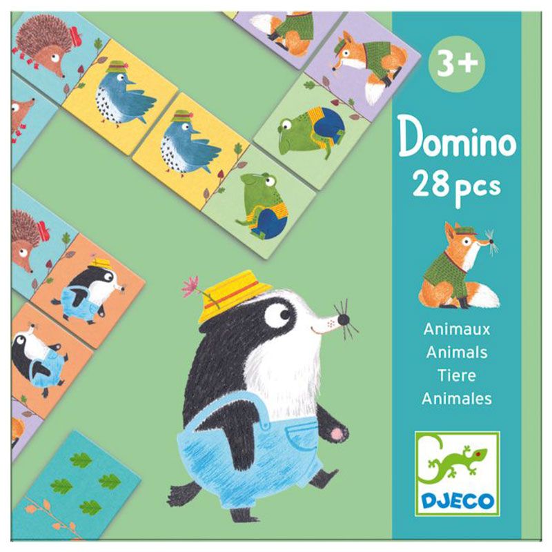 DJECO - Domino Animals Game