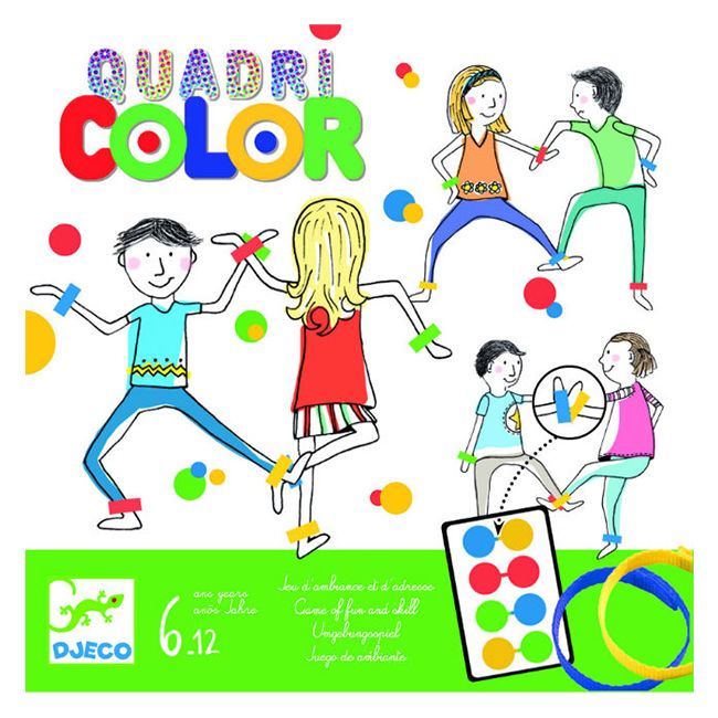 Djeco - Game Quadri Colour