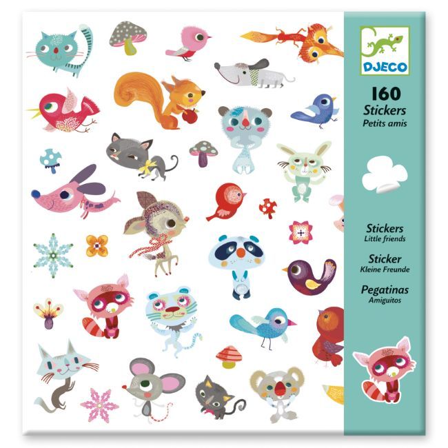 Djeco - Little Friends Stickers