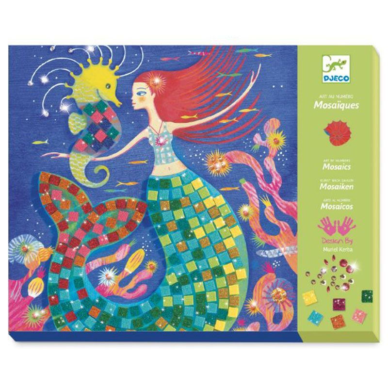 DJECO - The Mermaids Song Mosaic Kit