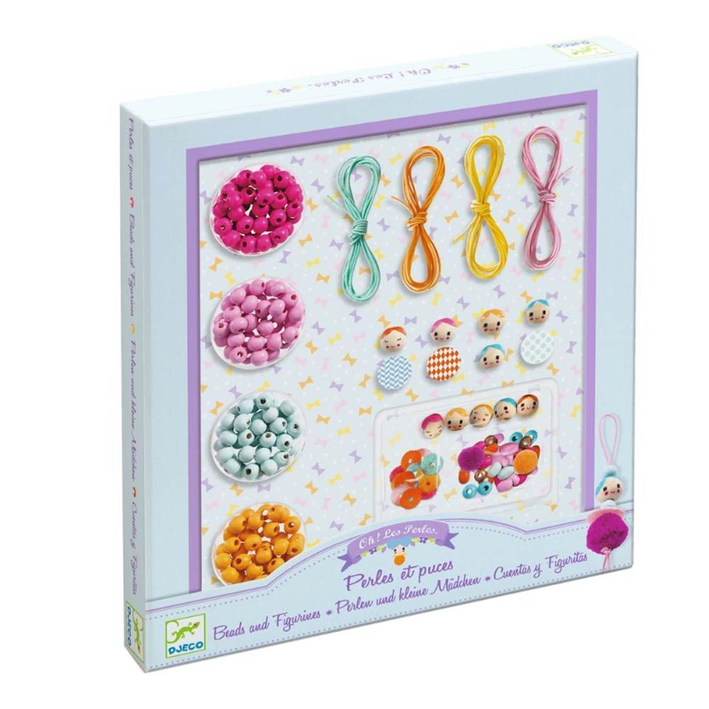 Djeco - Beads & Figurines Jewellery Kit