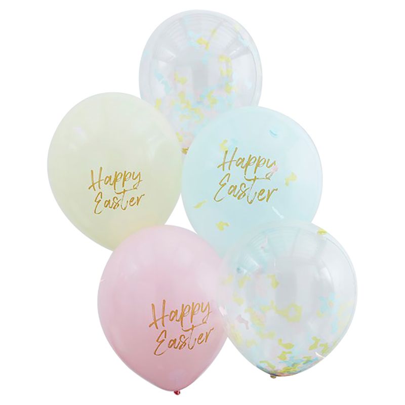 Party Camel - Happy Easter Mix Balloons - 2pcs