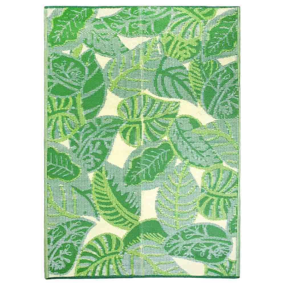 Talking Tables - Fiesta Palm Woven Rug - Green