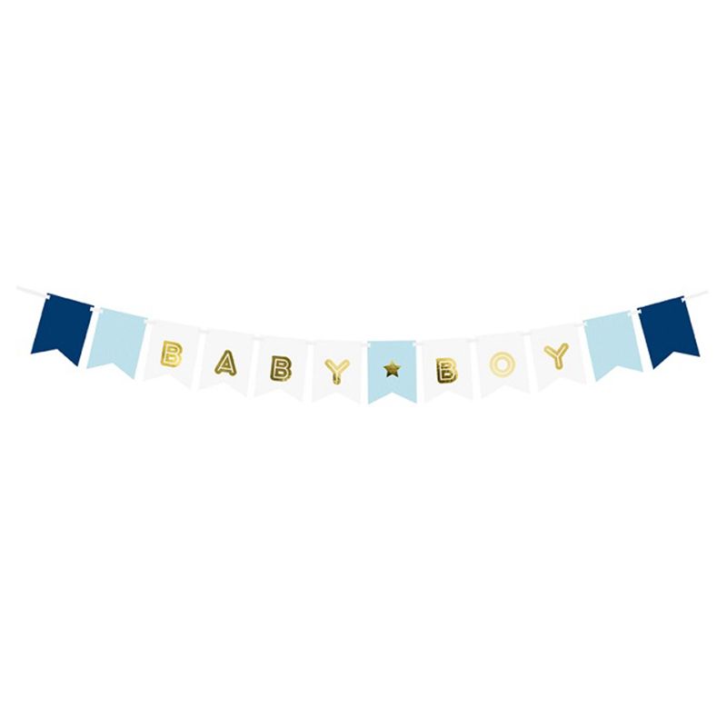 Party Deco - Baby Boy Banner