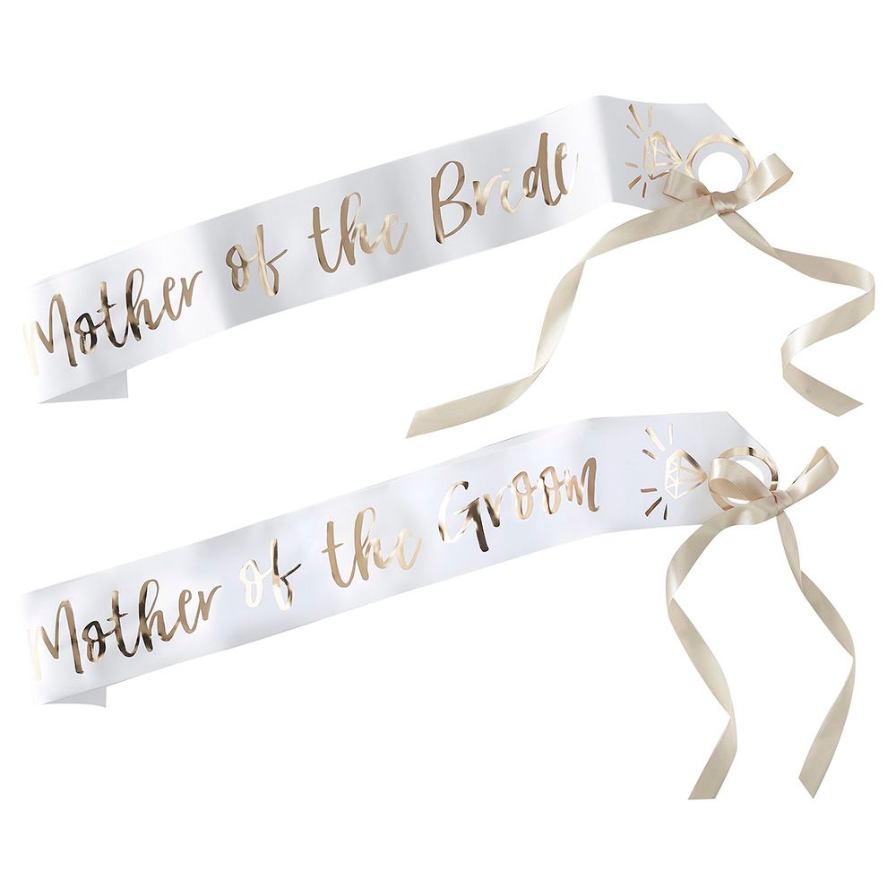 Ginger Ray - Mother Of The Bride And Groom Sash