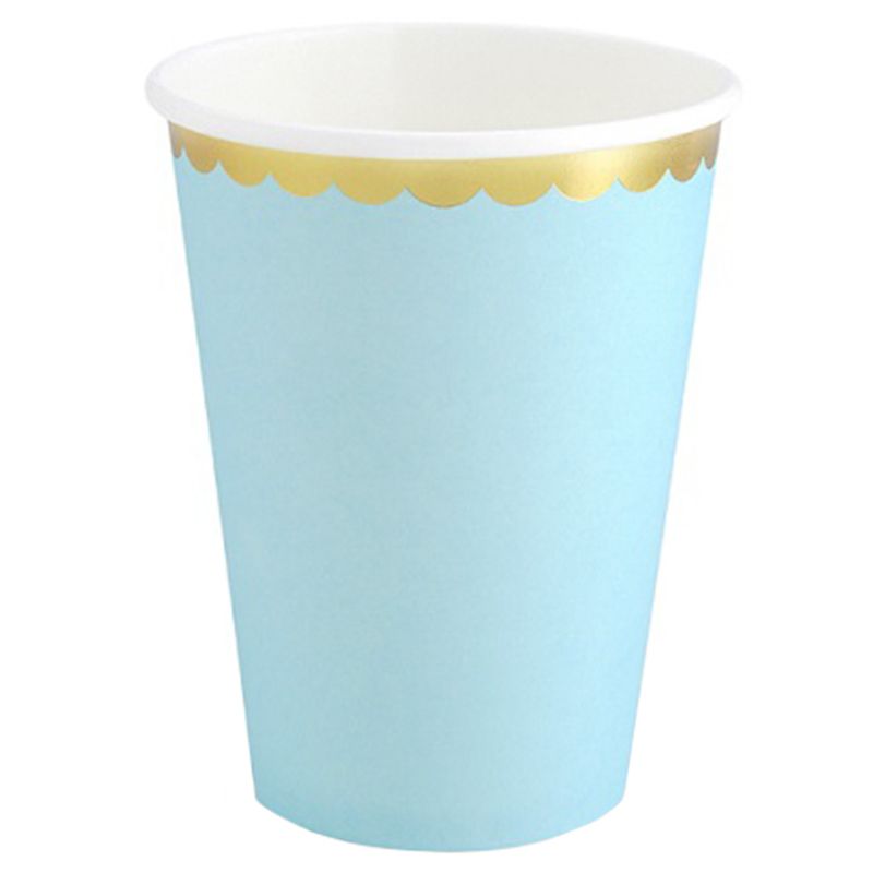 Party Deco - Light Blue Cups