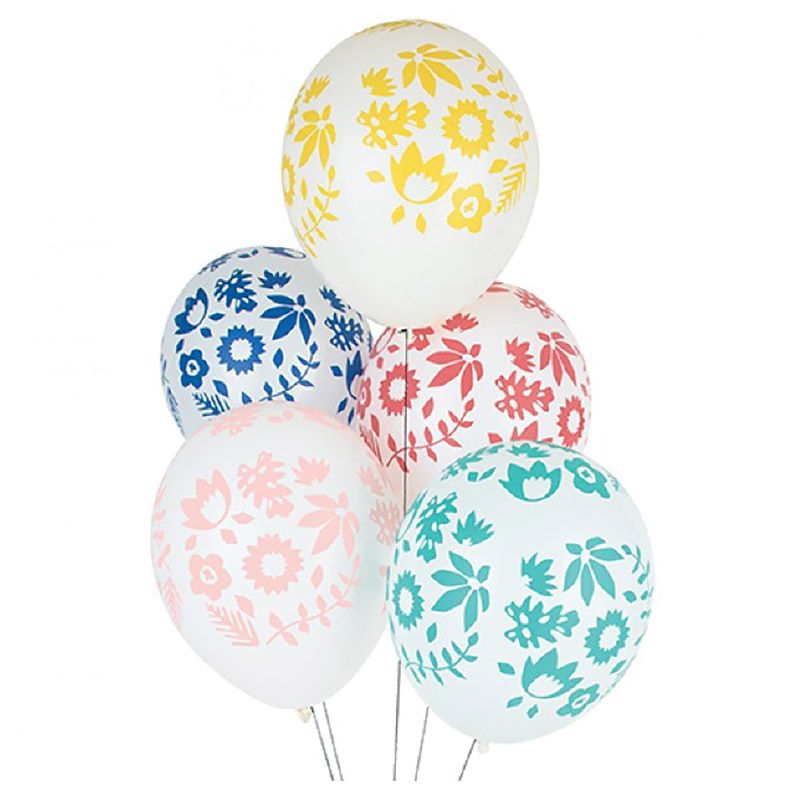 My Little Day - Tropical Flowers Balloons - 5pcs