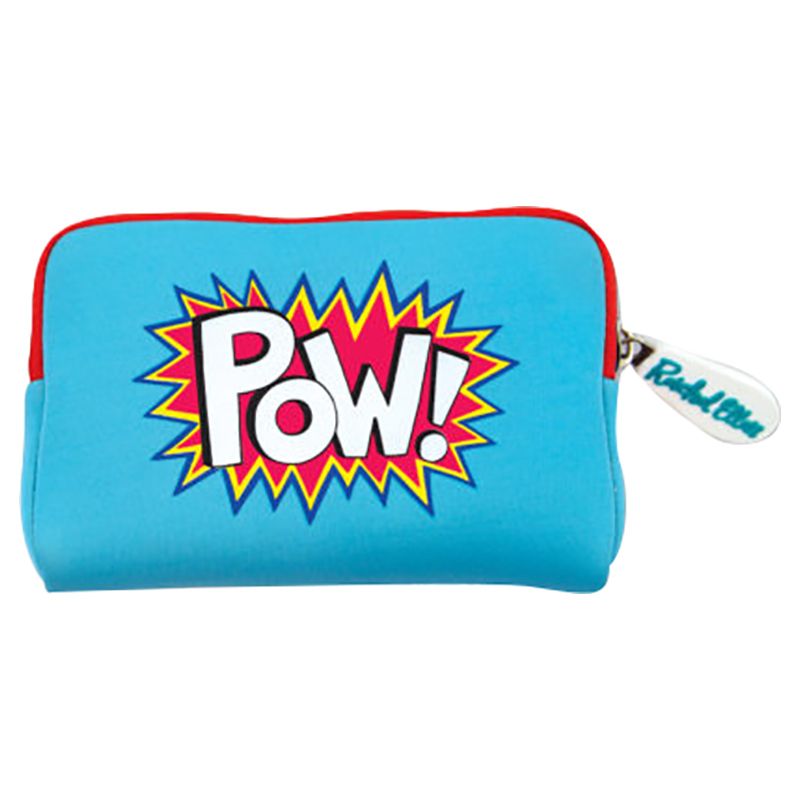 Rachel Ellen Designs - Neoprene Purse - Pow - Blue