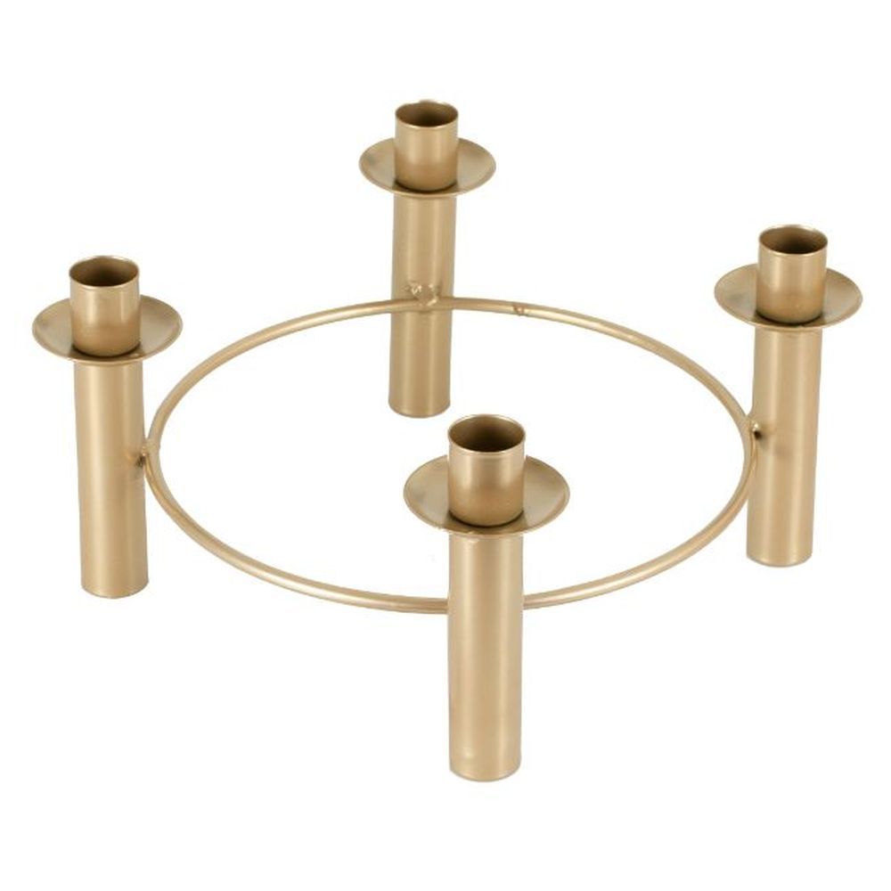 Ginger Ray - Circular Candle Holder - Gold