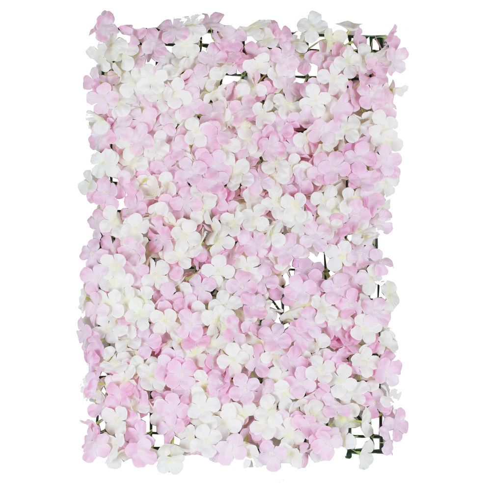 Ginger Ray - Flower Wall Backdrop Tile - Pink & White