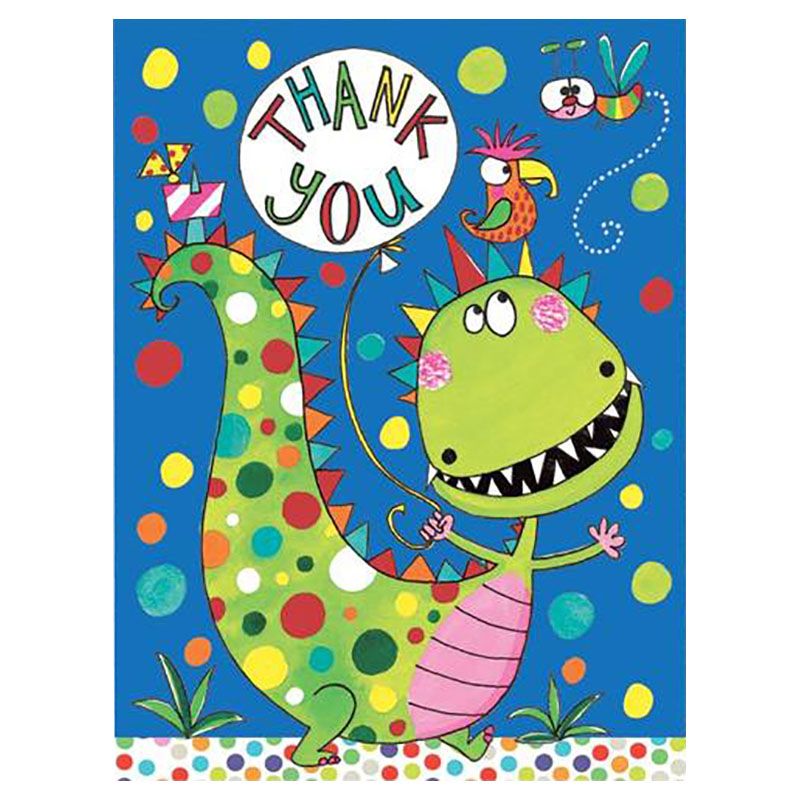 Rachel Ellen Designs - Thank You Dinosaurs Card