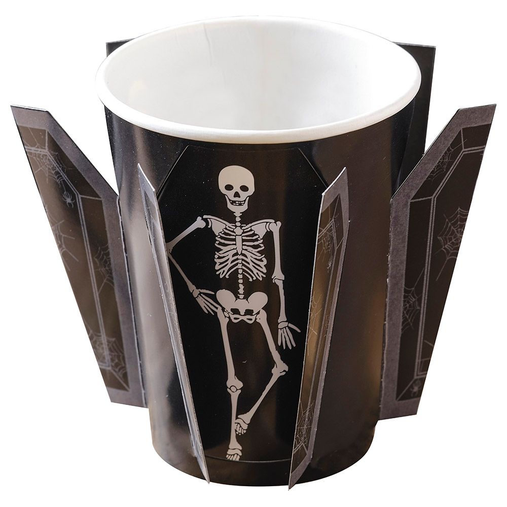 Ginger Ray - Fold Out Paper Coffin Cups - 8pcs