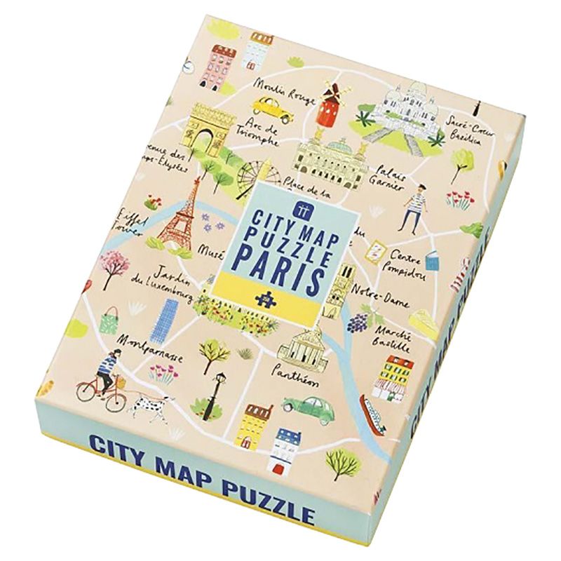 Talking Tables - Map Puzzle Paris