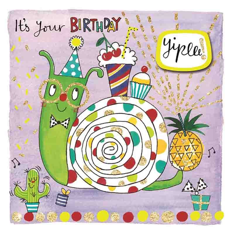 Rachel Ellen Designs - It's Your Birthday Yipee Card