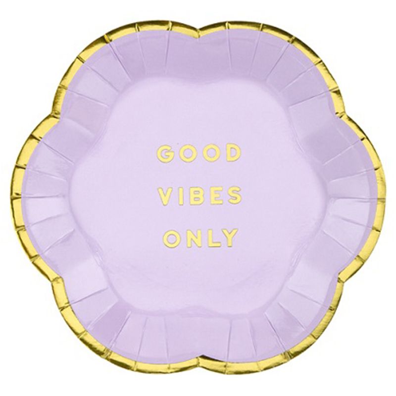 Party Deco - Yummy Plates - Good Vibes Only