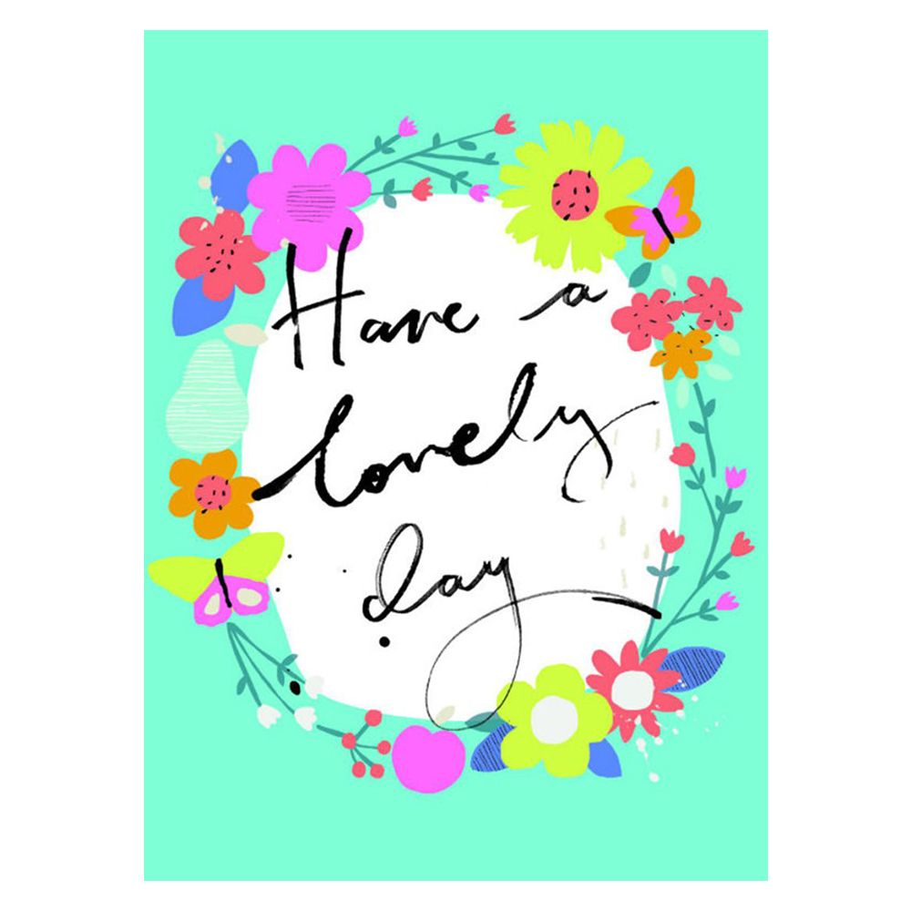 Rachel Ellen - Tutti Frutti Lovely Day Greeting Card