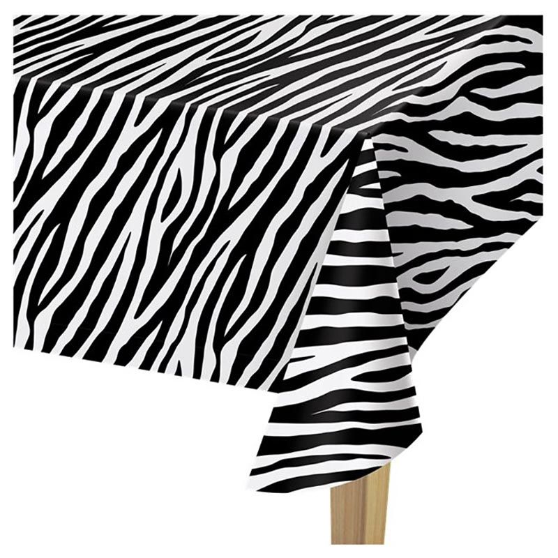 Party Camel - Zebra Print Table Cover