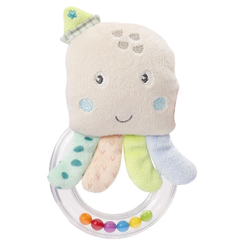 A Thousand & One Cuddles - Ring Rattle Octopus Toy (Exclusive)