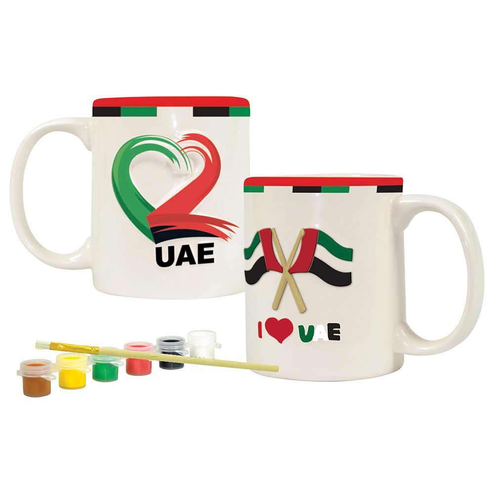 Party Magic - Diy Mug I Love UAE Paint Set