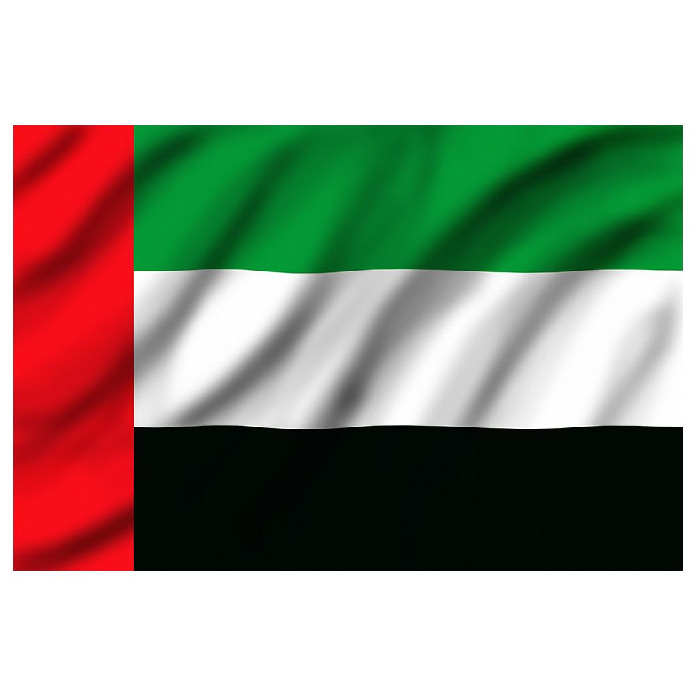 Party Magic - UAE National Flag Small Red/Green/White/Black