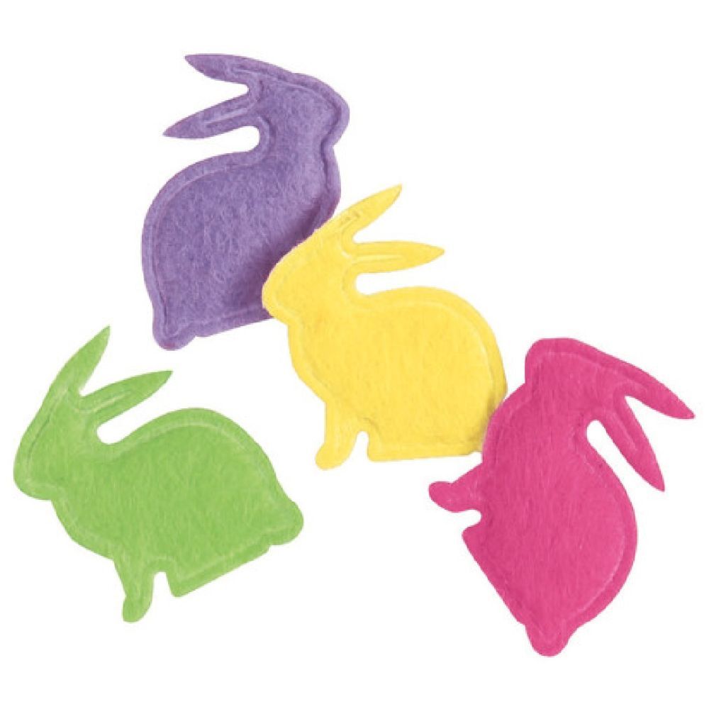 Unique - Bunny Shaped Felt Confetti