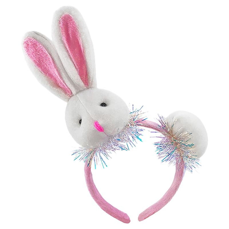 Party Magic - Easter Bunny Headband With Tinsel