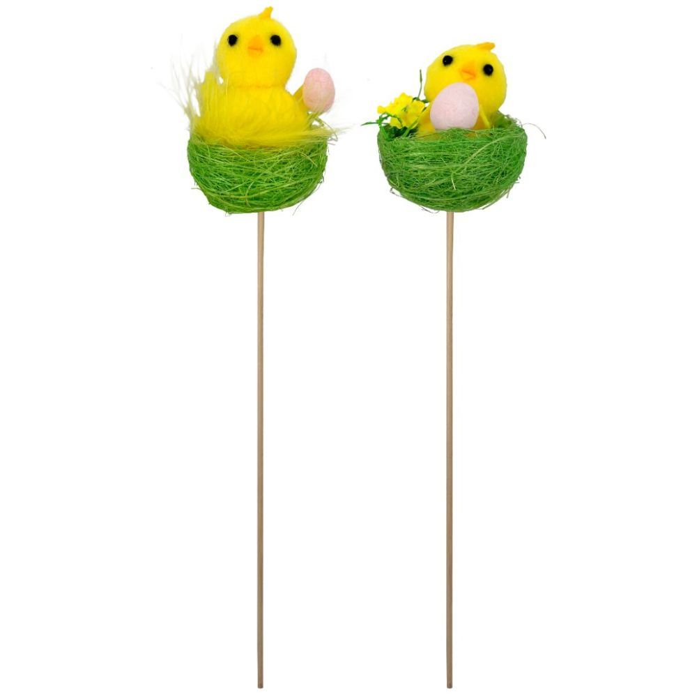 Party Magic - Easter Chick Picks 3pc-Set