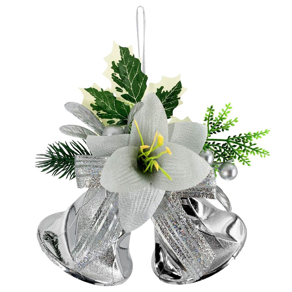 Christmas Magic - Christmas Double Bells - Silver