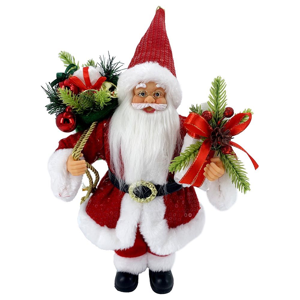 Christmas Magic - Christmas Standing Santa - 30 cm