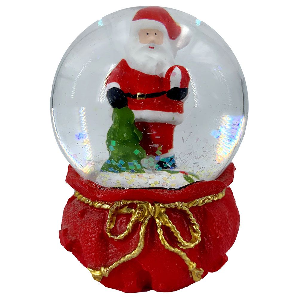 Christmas Magic - Christmas Water Globe Santa - 4.5 cm