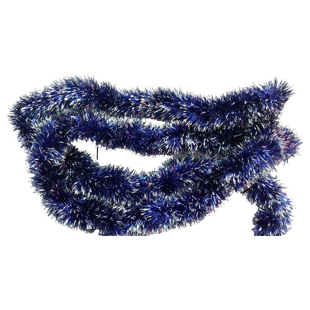 Christmas Magic - Tinsel Garland 7ply - Blue