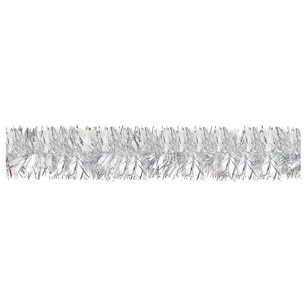 Christmas Magic - Deluxe Tinsel Garland - Silver