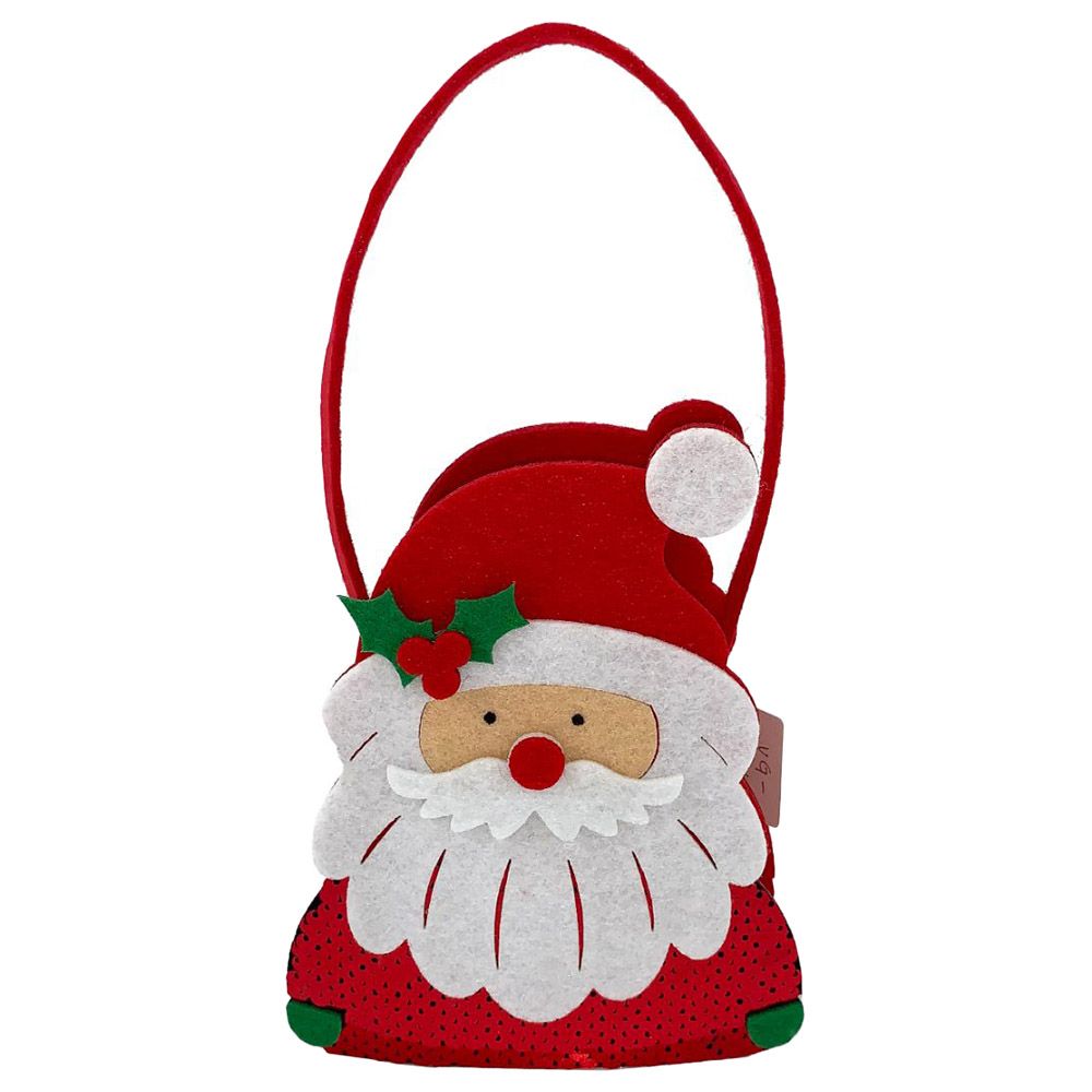 Christmas Magic - Santa Felt Bag - Red