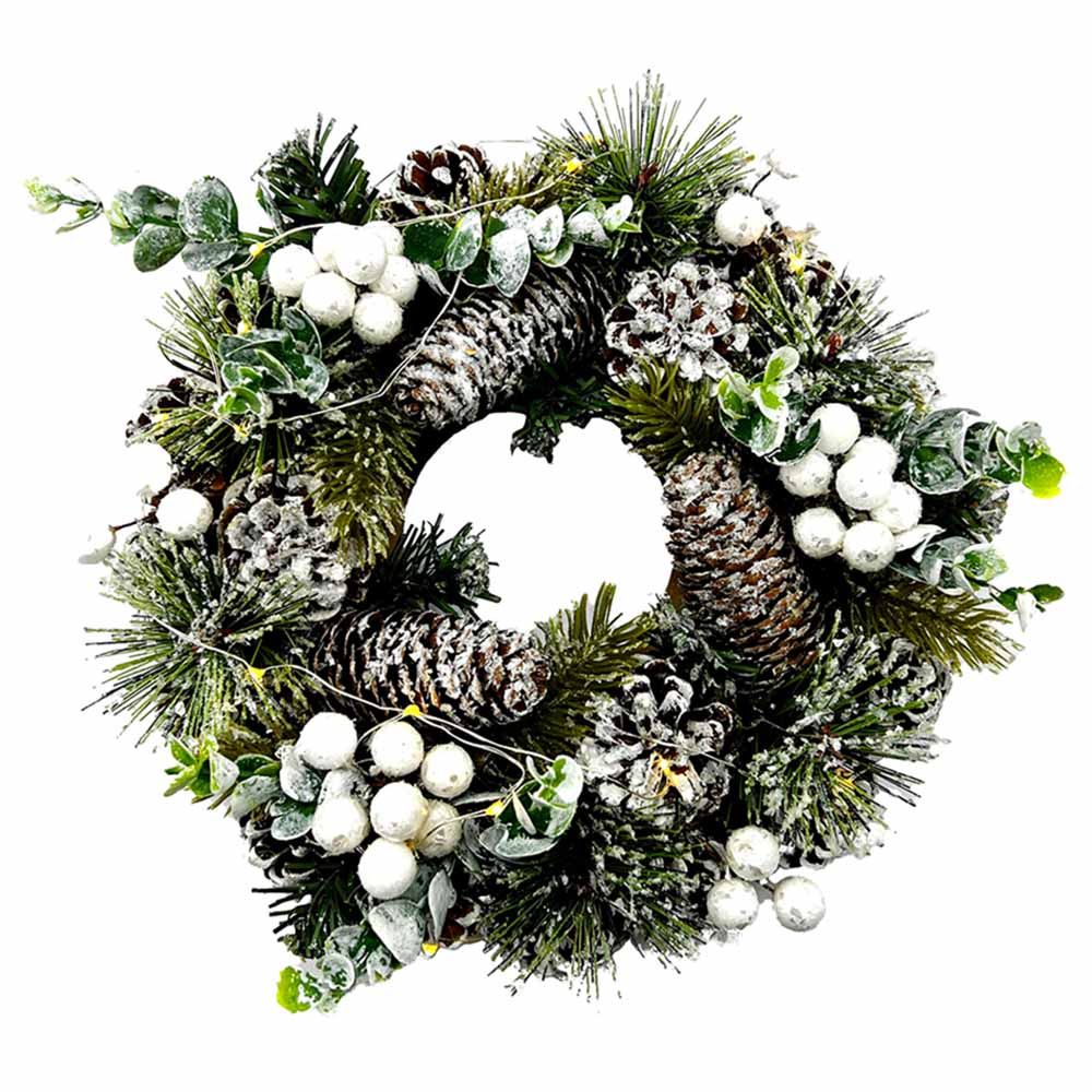 Christmas Magic - Christmas Wreath With LED - 30 cm