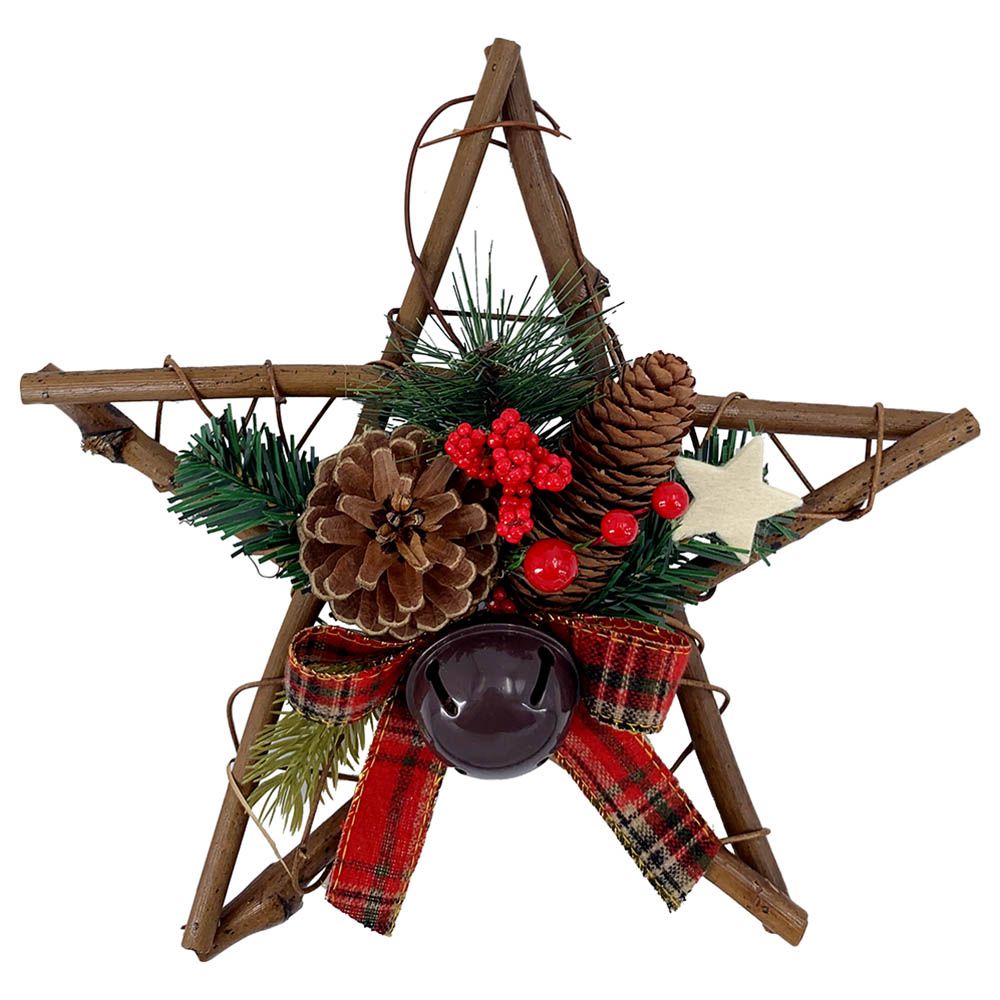 Christmas Magic - Christmas Rattan Star - 30 cm